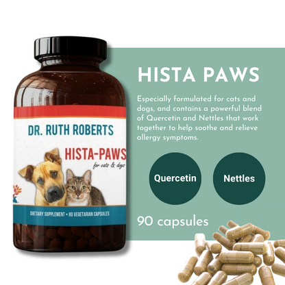 Pre-Order Hista Paws – with Quercetin for Dogs and Cats