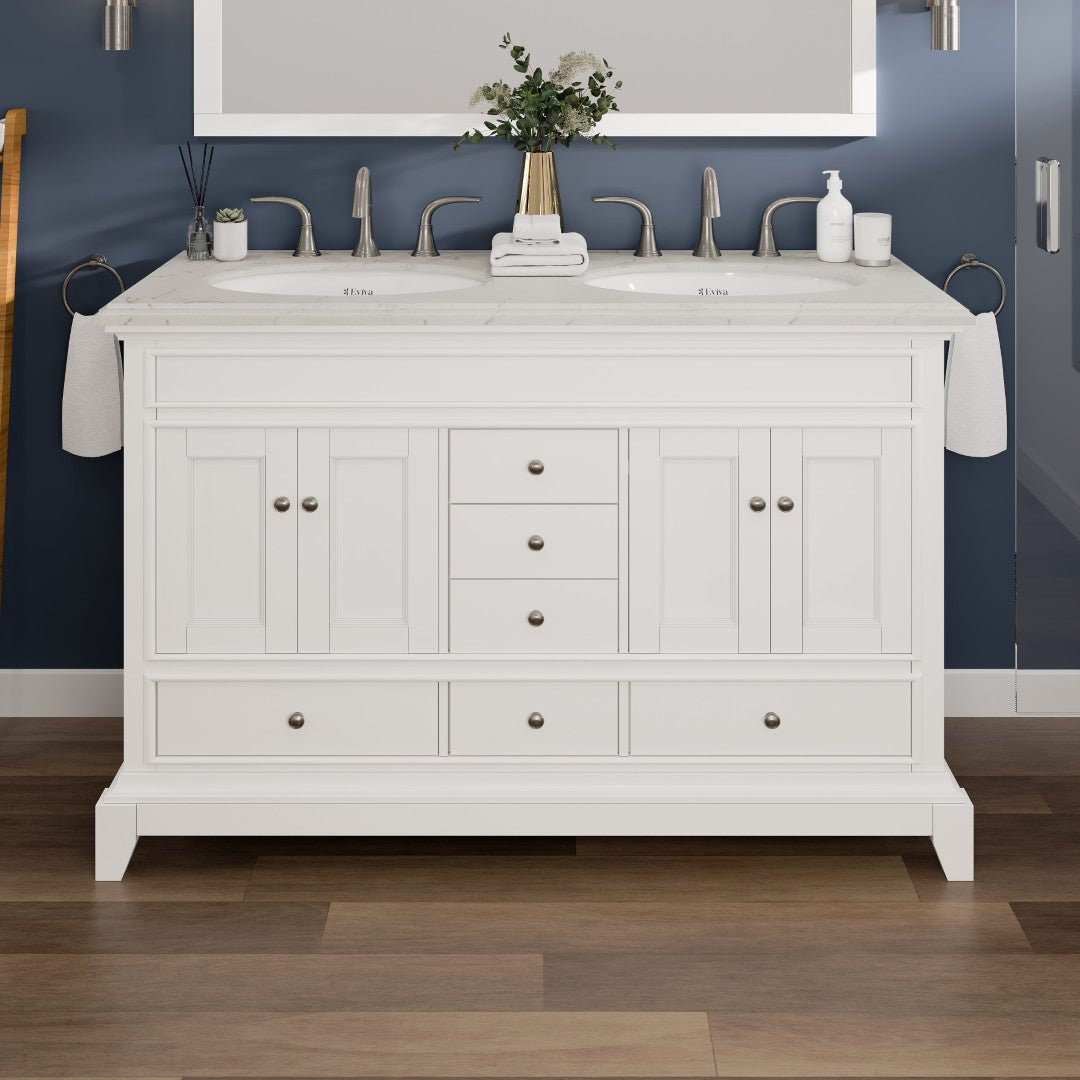Eviva Elite Stamford Bath Vanity with Counter Top and Undermount Porcelain Sink (24"-72")