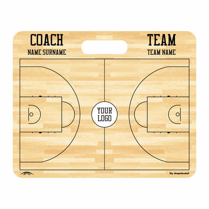 FIBA Custom American Style Magnetic Coaching Board 15.7'' x 12.6'' / 40 cm x 32 cm