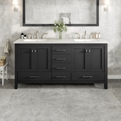 Eviva Aberdeen Bath Vanity with Counter Top and Undermount Porcelain Sink (24"-96")