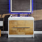 Eviva Grace Bath Vanity with Acrylic Top and Integrated Sink (24"-48")