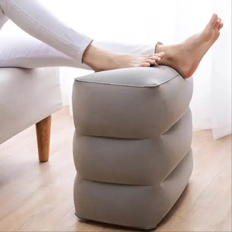 Airplane Footrest Pillow – Travel Comfort for Flights, Cars & Buses