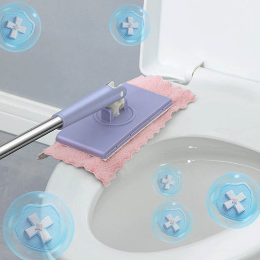 Quick Clean: Mini Mop with Swappable Cloths