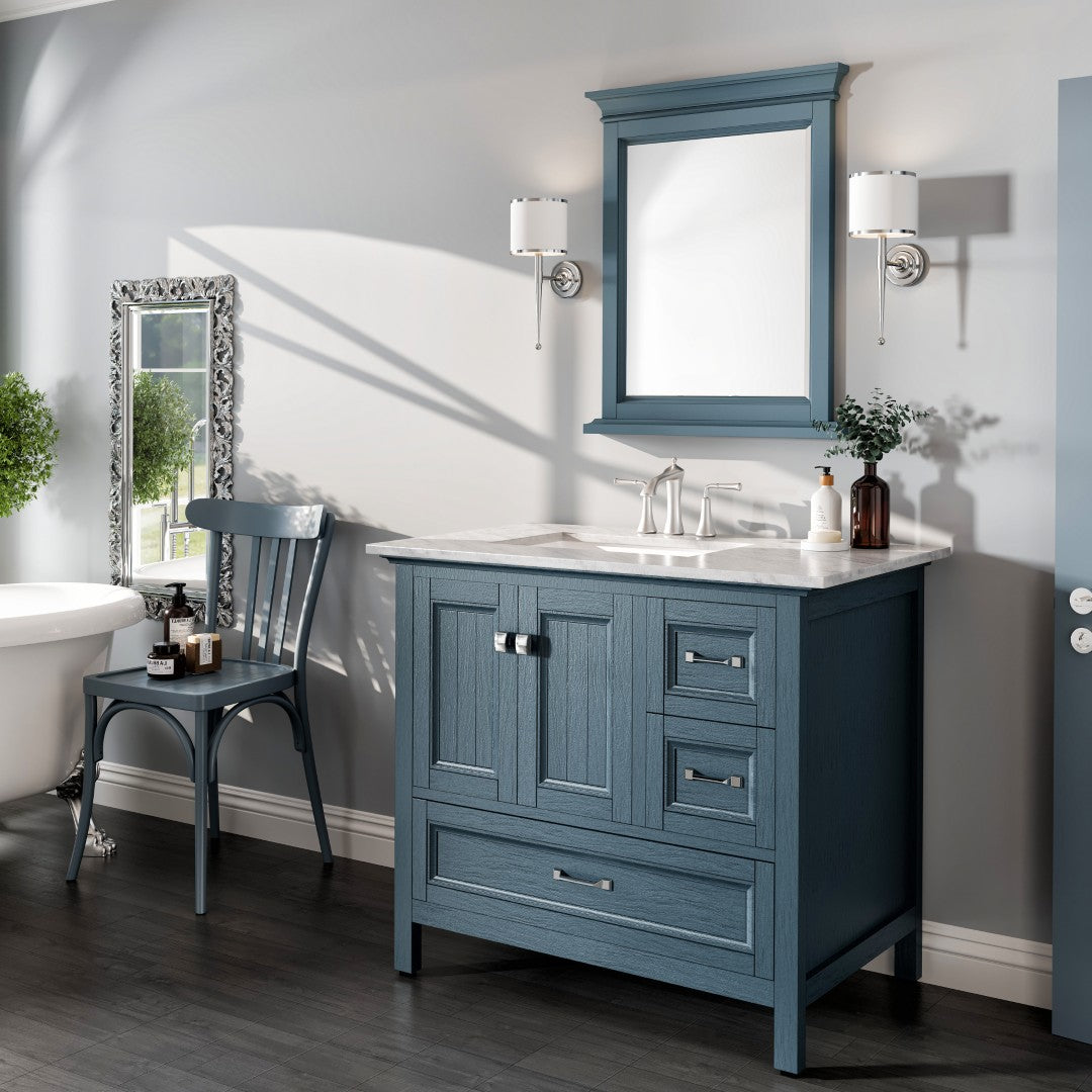 Eviva Britney Wooden Framed Mirror