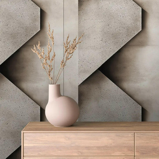 Architectural Concrete Forms Mural