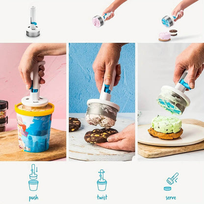 Scoop & Serve: Easy Release Sandwich Cookie Scoop