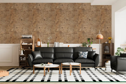 Sienna Earth Plaster Wallcovering