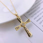 Niche Personality Hip Hop Men's Cross Necklace Pendant - Hip Hop Men's Cross Necklace