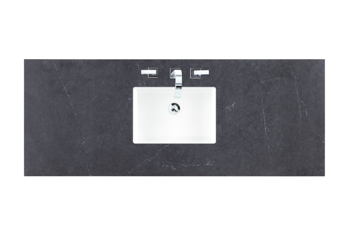 60" Single Top, 3 CM Silestone w/ Sink