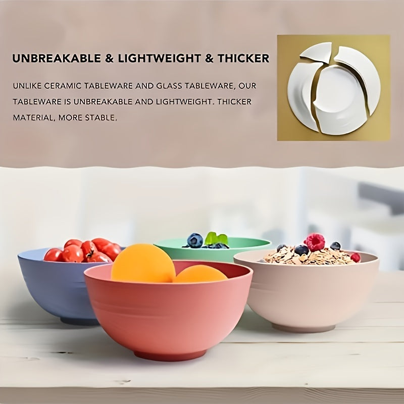 4Pack NonStick Lead Free Macaron Bowls Versatile Durable | Bowls | Under $100 | Kitchen + Metal