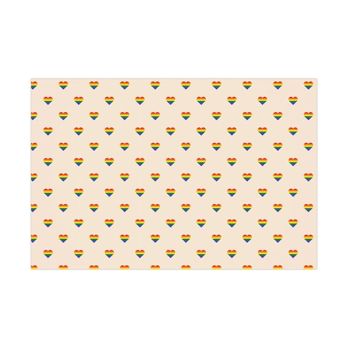 Pride Heart Wrapping Paper | Pride