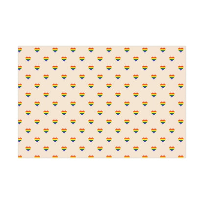 Pride Heart Wrapping Paper | Pride