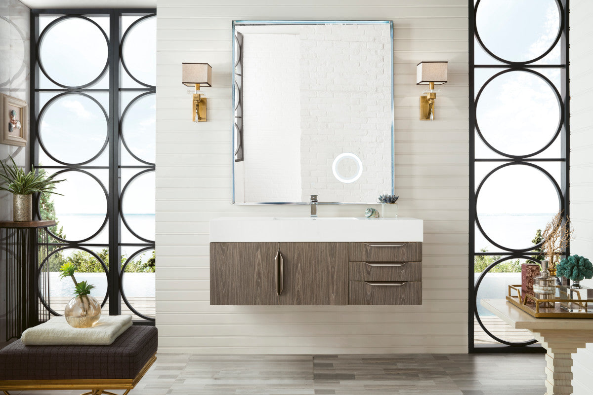 Columbia 48" Single Wall Mount Vanity Cabinet