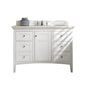 Palisades 48" Single Vanity Cabinet, Bright  White