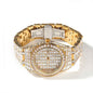 Men's Hip Hop Watch - Quartz Casual Round Sports Timepiece