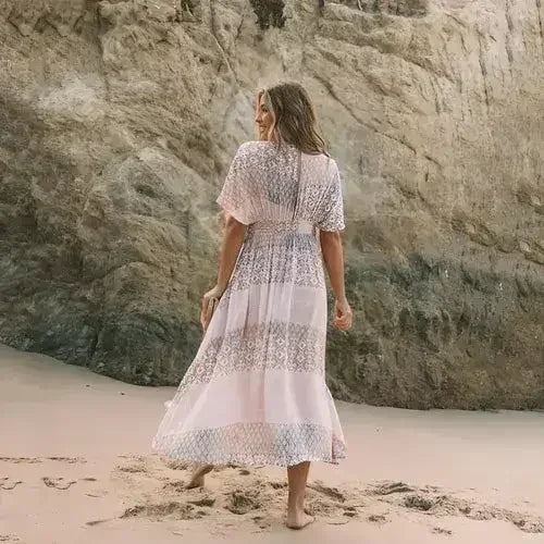 Fashion Spring Printing Dress Women
