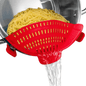 Adjustable Clip-On Strainer for Pots, Pans & Bowls – 1pc Kitchen Pot Strainer