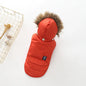 Hooded Down Jackets for Dogs - Pet Supplies
