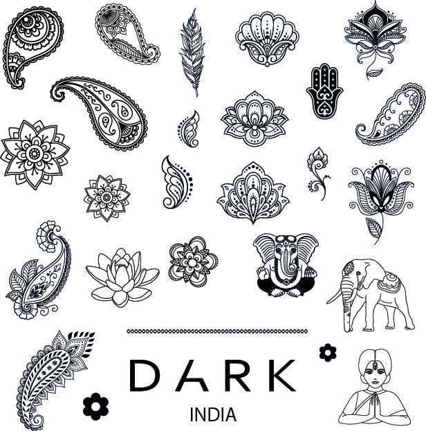 STAMPING PLATE DARK INDIA Article : India