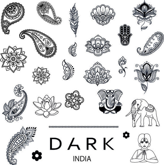 STAMPING PLATE DARK INDIA Article : India
