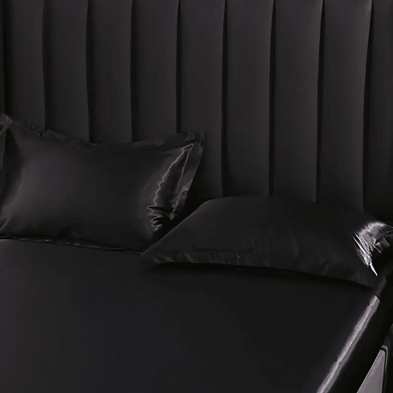 2 Pack Satin Silk Pillowcases for Hair & Skin – Soft, Smooth, Cooling Pillow Covers (Queen Size)