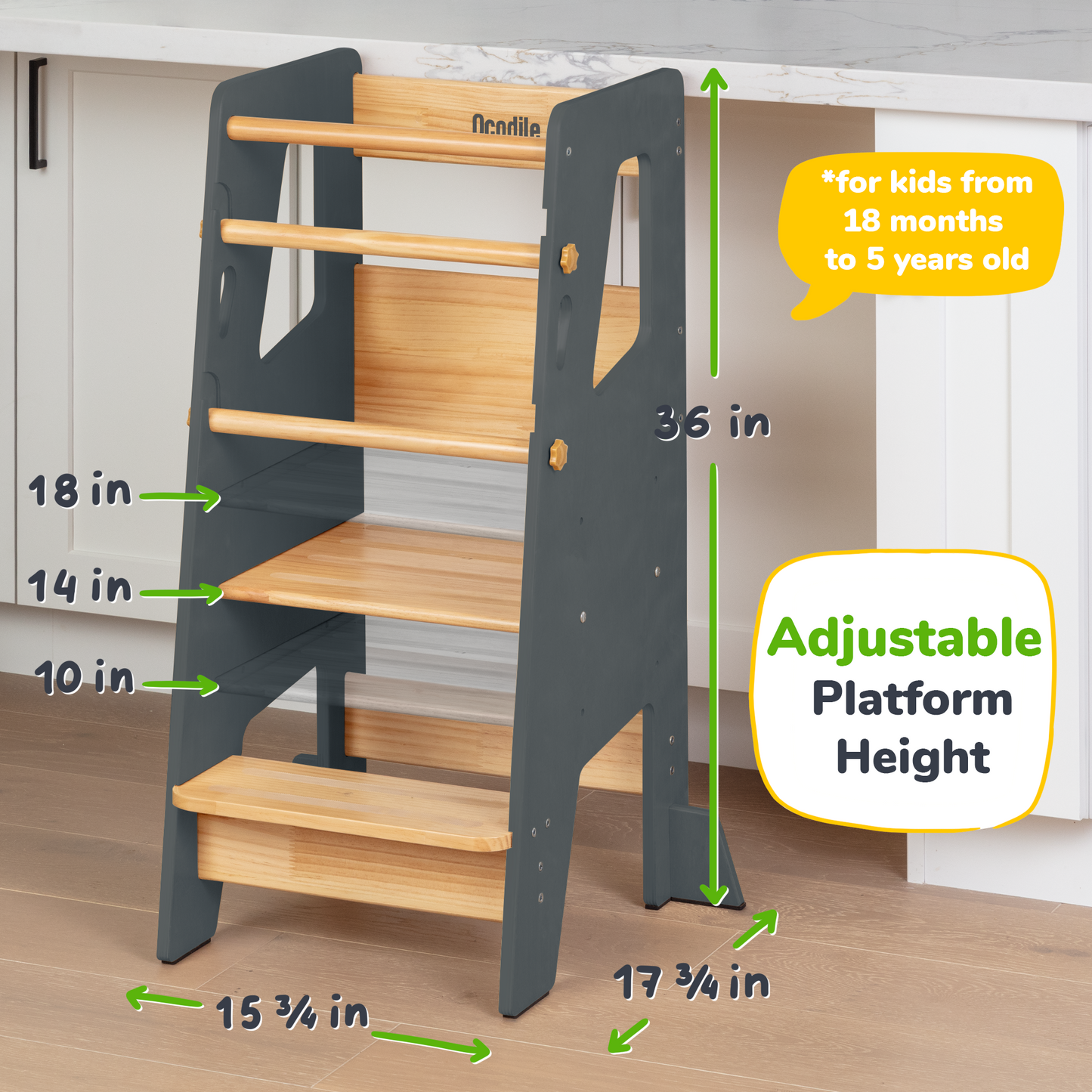Standing Tower with Bars