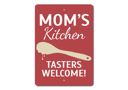 Mom's Kitchen Sign | Home Decor | Kitchen + Metal