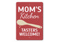 Mom's Kitchen Sign | Home Decor | Kitchen + Metal