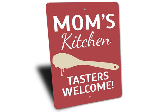Mom's Kitchen Sign | Home Decor | Kitchen + Metal