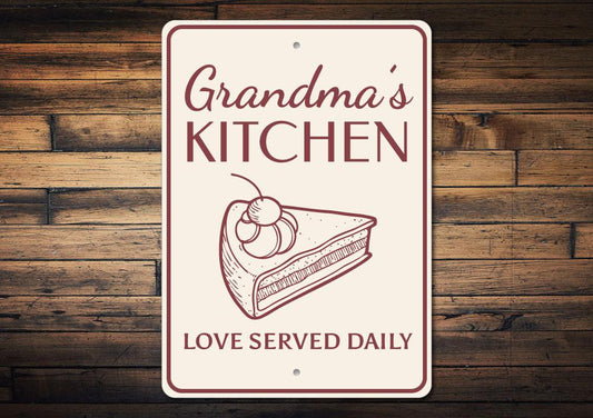 Grandma's Kitchen Sign