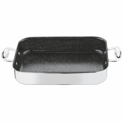 TRAY FOR ROAST GLAMOUR STONE | Kitchen + Metal |