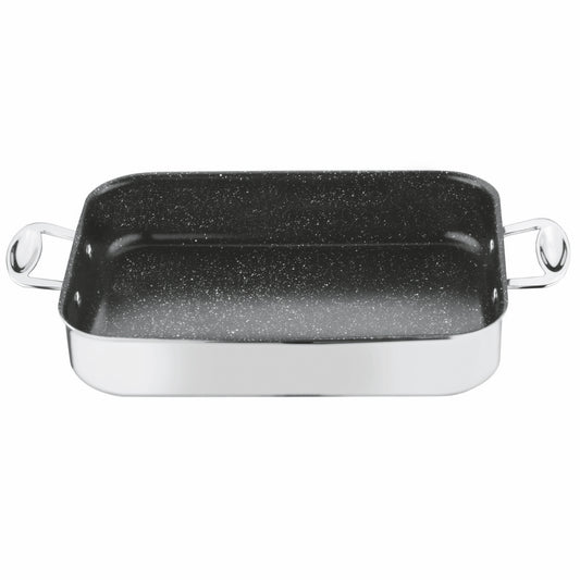 TRAY FOR ROAST GLAMOUR STONE | Kitchen + Metal |