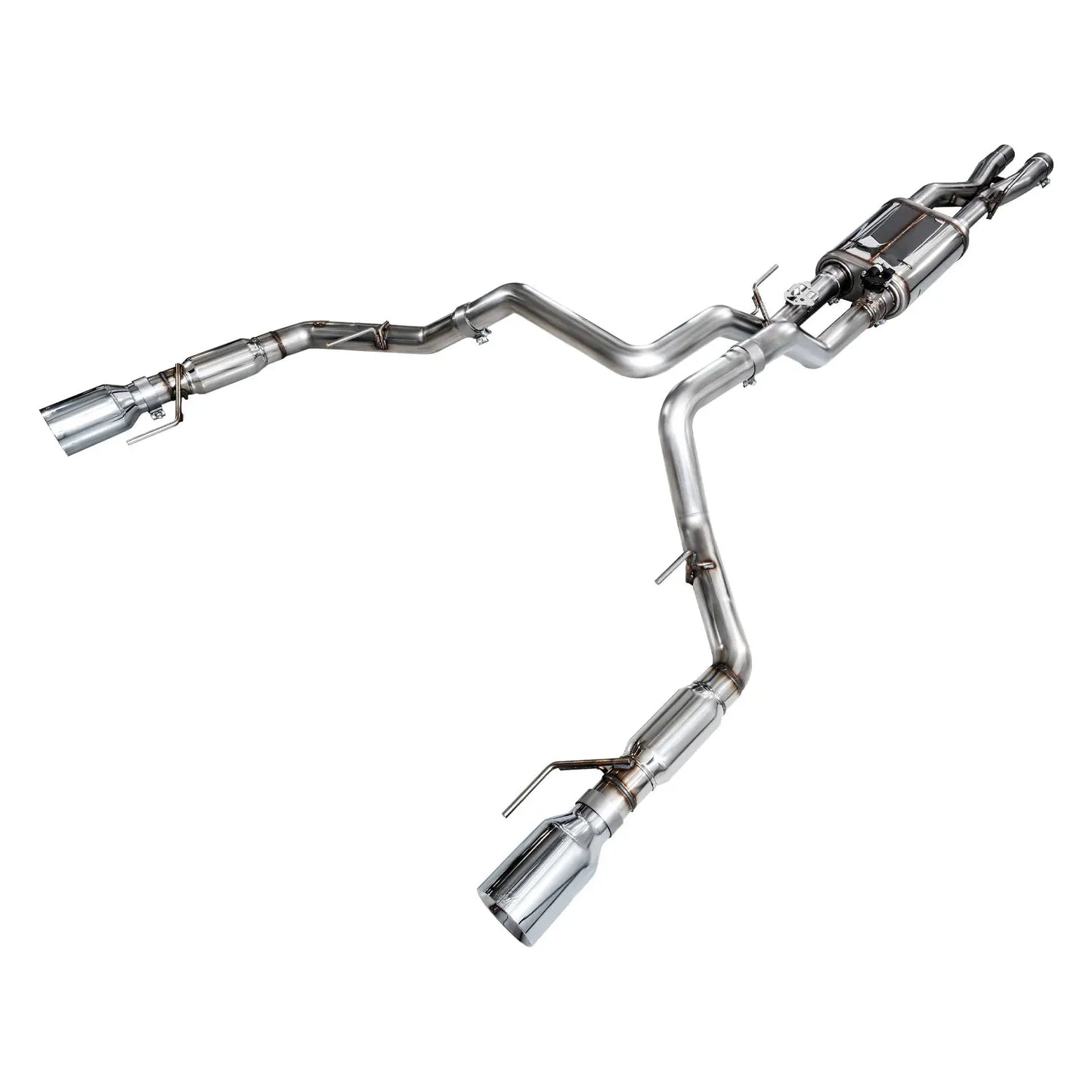 AWE Gen 3 Raptor SwitchPath Exhaust  - Chrome Silver Tips