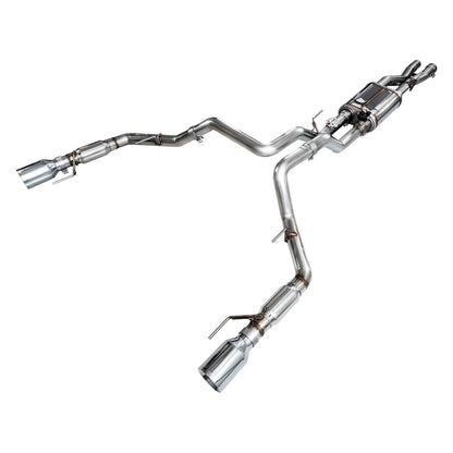 AWE Gen 3 Raptor SwitchPath Exhaust  - Chrome Silver Tips