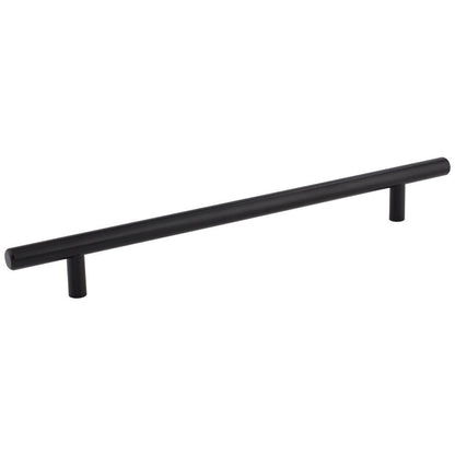 96 mm Center-to-Center Hollow Matte Black Stainless Steel Naples Cabinet Bar Pull
