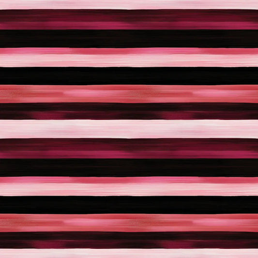Midnight Blush Painted Stripes