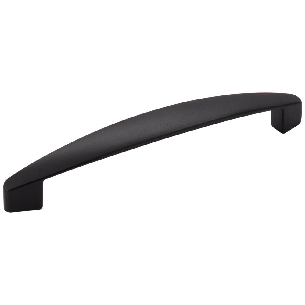 128 mm Center-to-Center Satin Nickel Asymmetrical Belfast Cabinet Pull