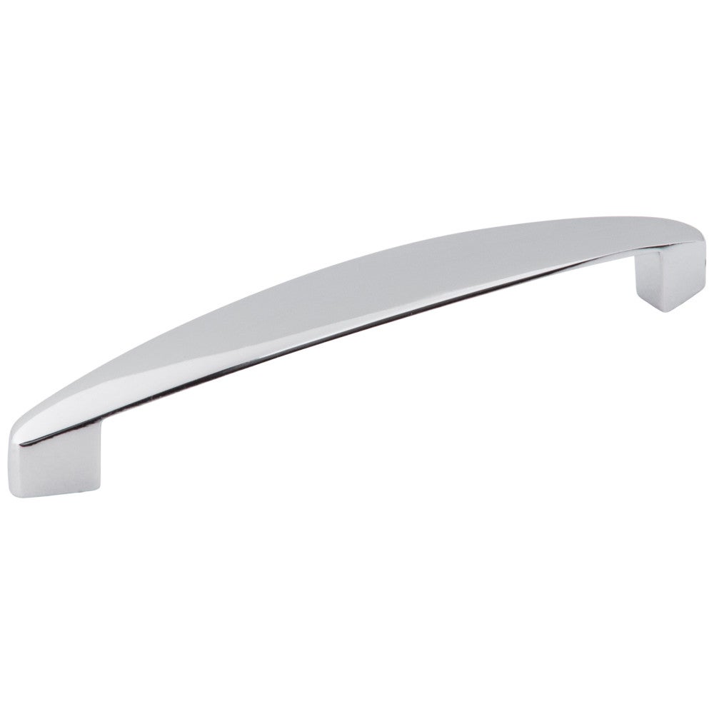 128 mm Center-to-Center Satin Nickel Asymmetrical Belfast Cabinet Pull