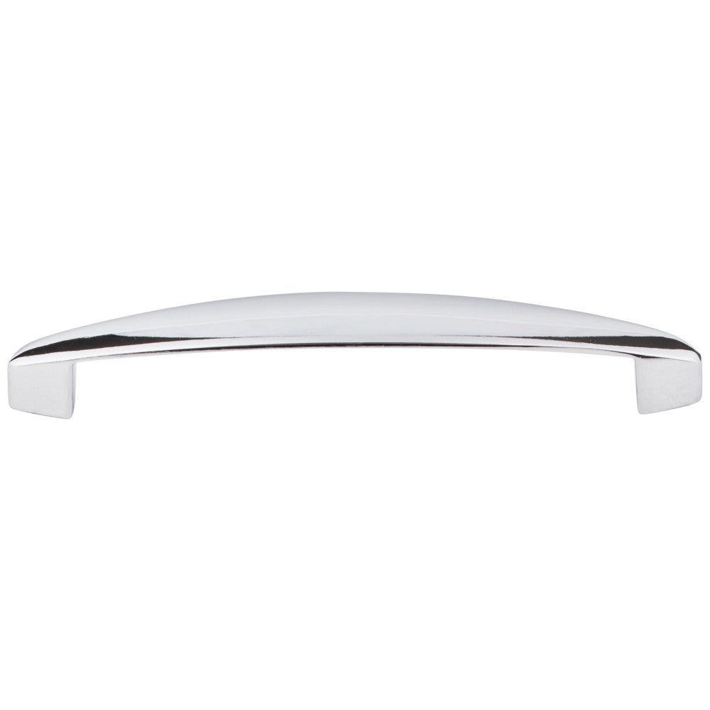 128 mm Center-to-Center Satin Nickel Asymmetrical Belfast Cabinet Pull