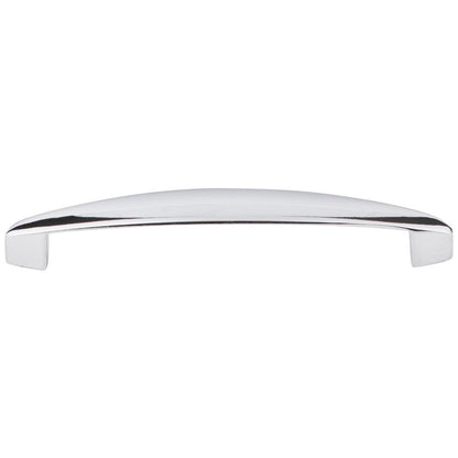 128 mm Center-to-Center Satin Nickel Asymmetrical Belfast Cabinet Pull
