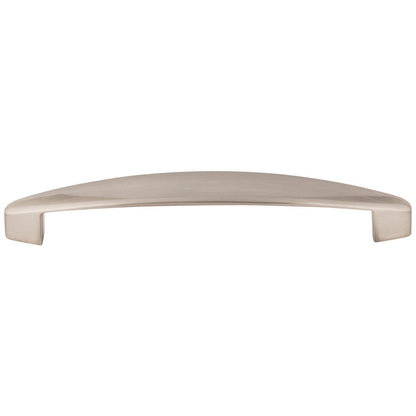128 mm Center-to-Center Satin Nickel Asymmetrical Belfast Cabinet Pull