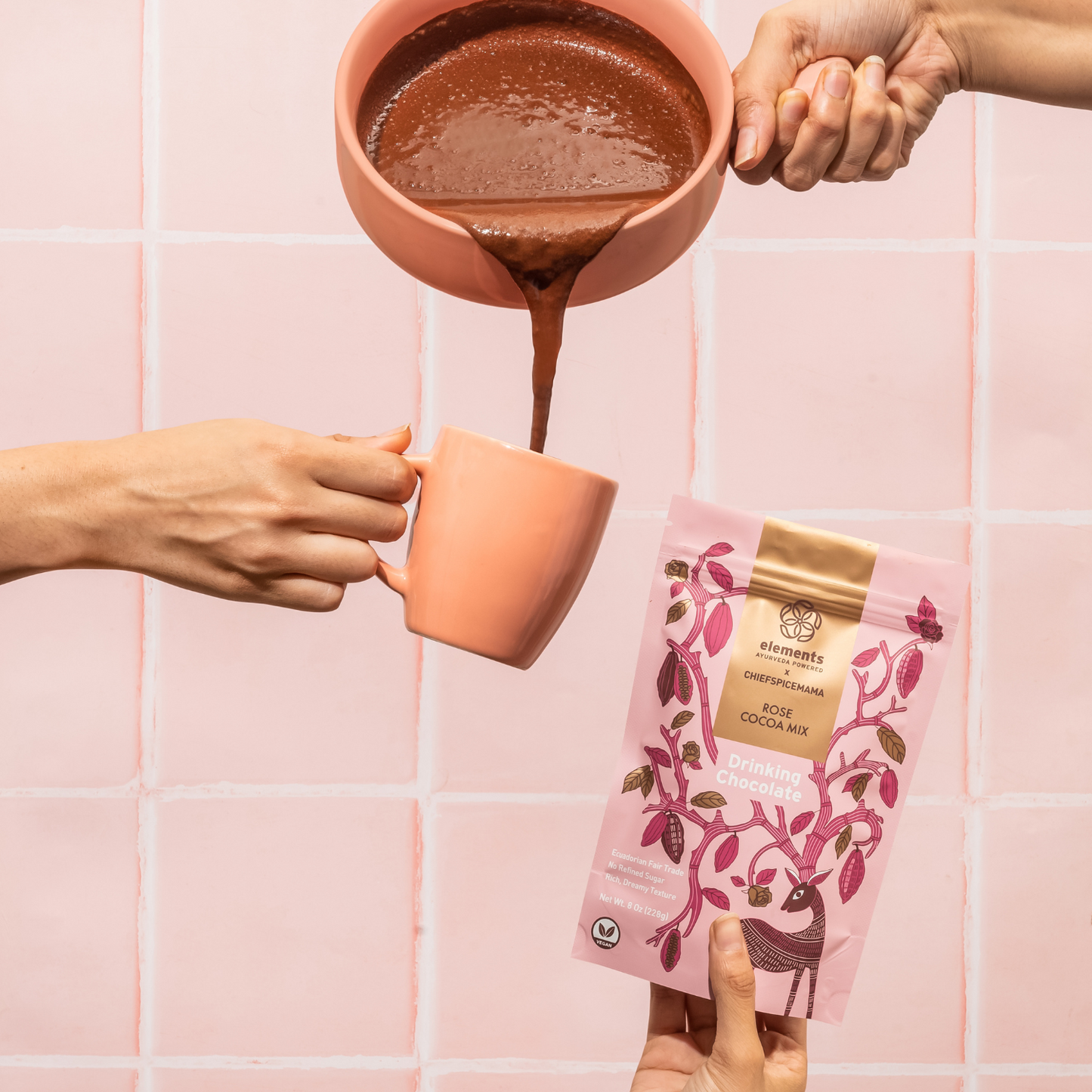 Rose Hot Chocolate