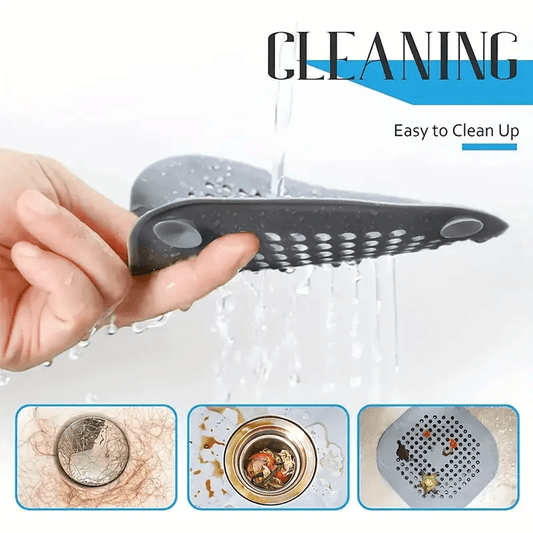 Silicone Anti-blocking Sink Drain Covers for Kitchen & Bathroom