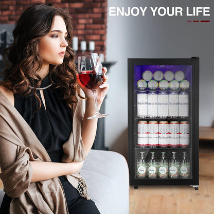 3.2 Cu.Ft Beverage Refrigerator Cooler W6890
