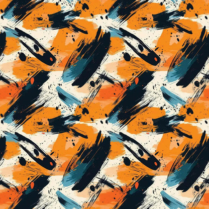 Kinetic Energy Abstract Mural