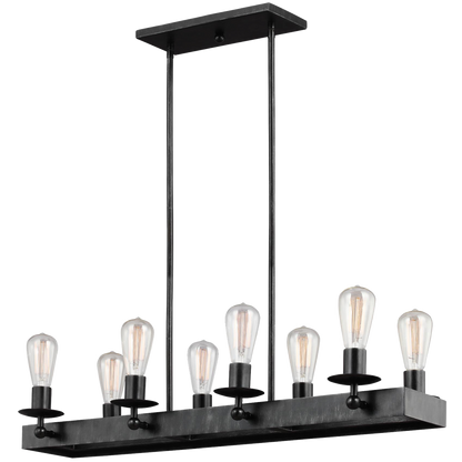 Ravenwood Manor 8-Light Linear Chandelier