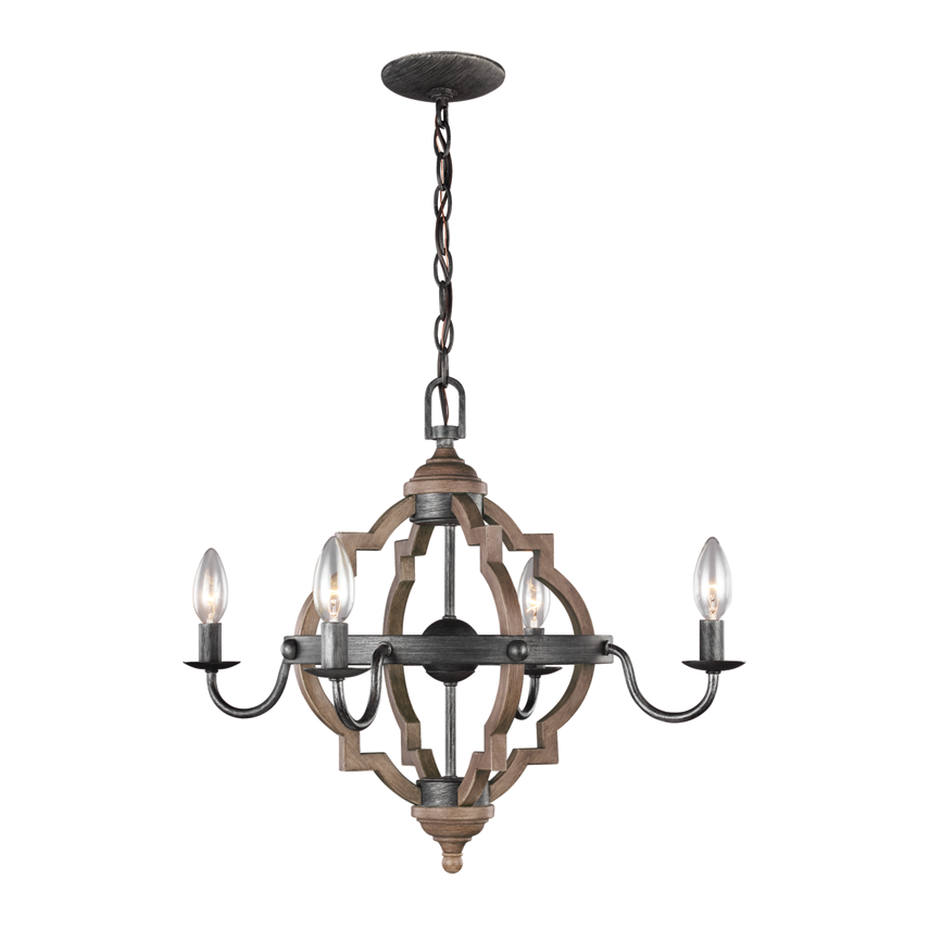 Socorro 4-Light Small Chandelier