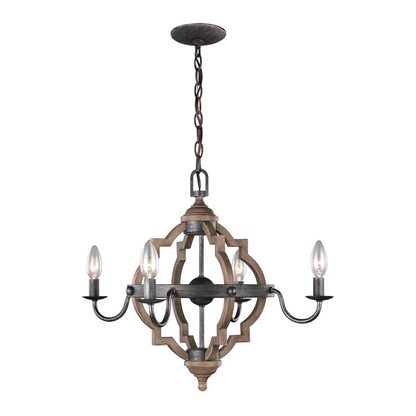 Socorro 4-Light Small Chandelier