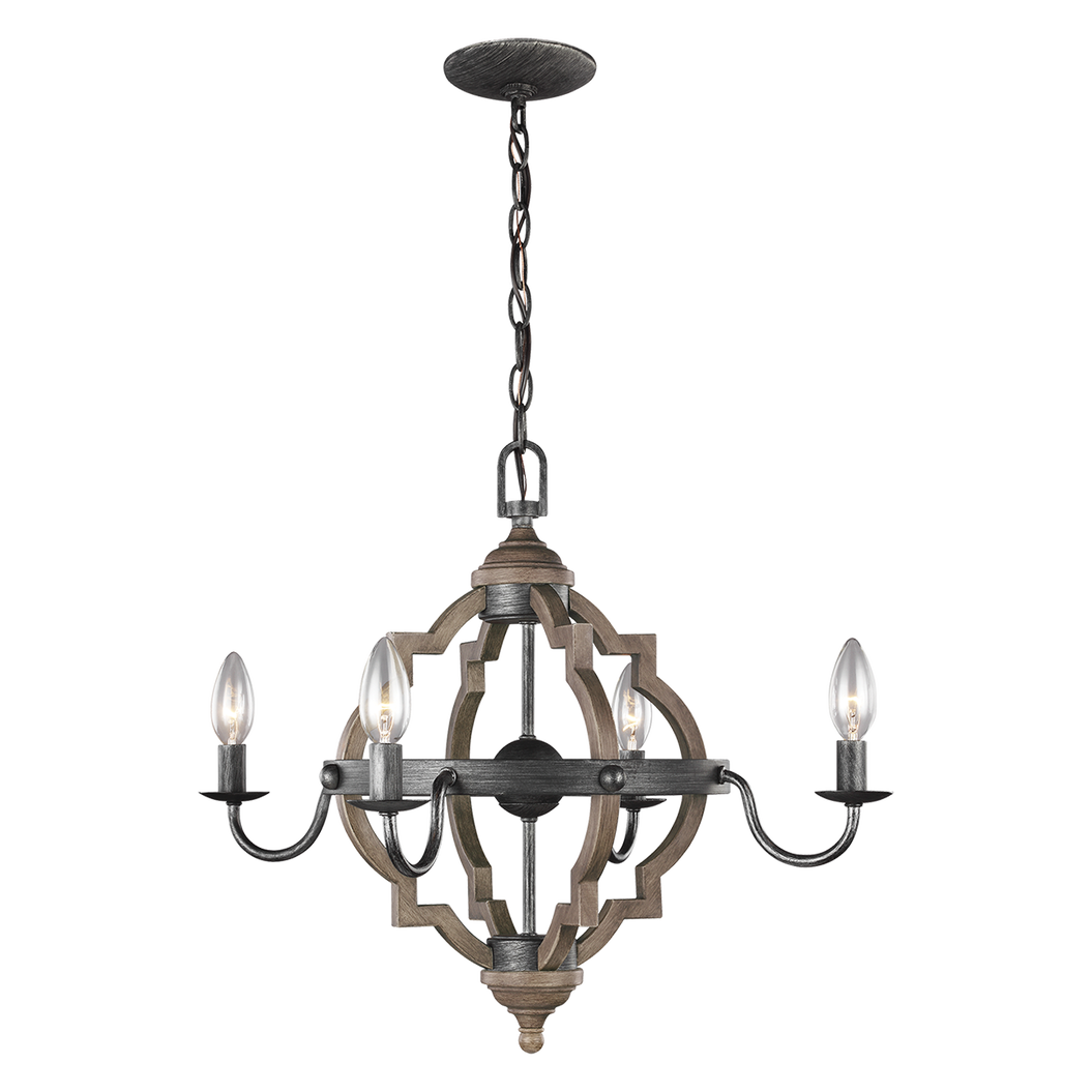 Socorro 4-Light Small Chandelier