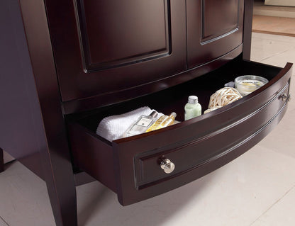 Estella 32" Bathroom Vanity with Jerusalem Gold Marble Countertop